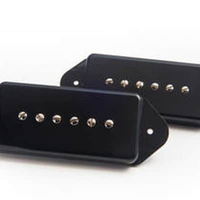 Bare Knuckle P90 Blue Note Set - Black Dogear image 1