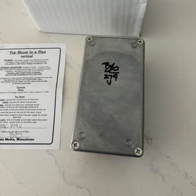 Menatone Top Boost In A Can (Seven Knob) Pedal TBIAC image 2