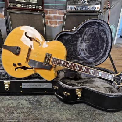 Epiphone Emperor Regent Gloss Natural 2008 Hollow Body Electric Guitar image 14