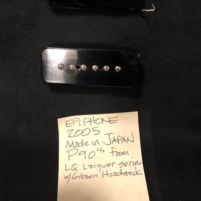 Epiphone Vintage 2005 P90 pickup set MIJ 2005 image 1