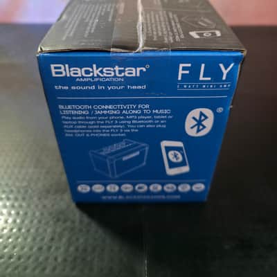 Blackstar Fly 3 UK Bones 3-Watt 1x3" Battery-Powered Mini Guitar Combo 2010s - Cream image 4