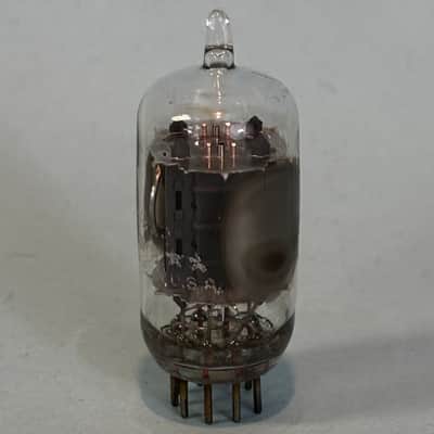 1965 General Electric 5965 12AV7 Vintage GE Gray Plate Side Getter Tube! T512 image 3