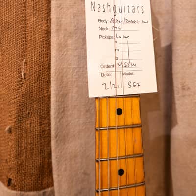 Nash S-57 Stratocaster 2021 Desert Sand w/ Gold Anodized Guard image 4