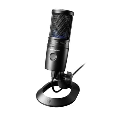 Audio-Technica AT2020USB-X Cardioid Condenser USB Microphone, Black image 1