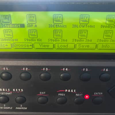 E-MU Systems E5000 Ultra Rack mount 64-Voice Polyphonic Sampler - with 128GB ZuluSCSI USB-C 2026, 128GB Internal SSD, 128MB Sound Memory (1999) image 10