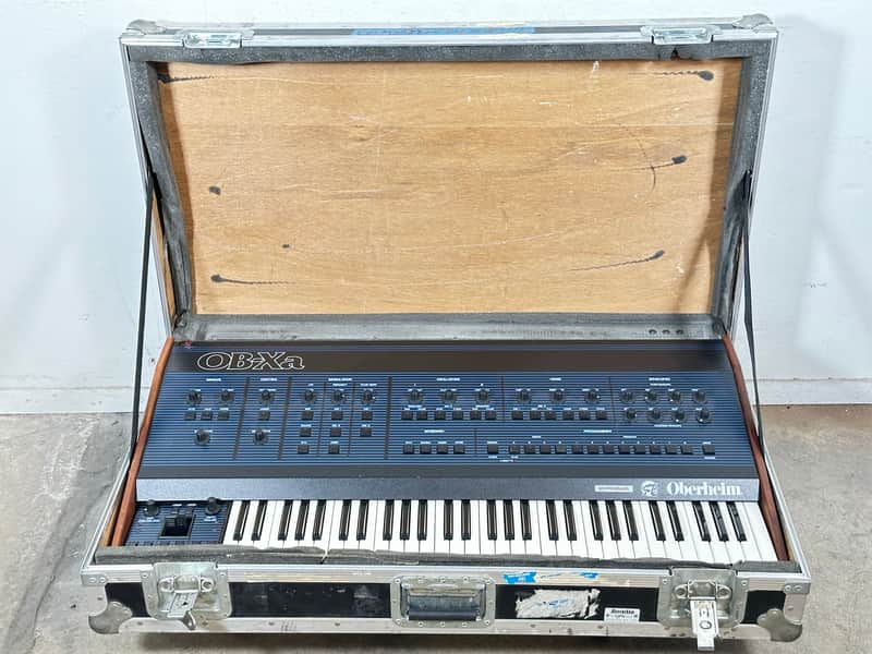 Oberheim OB-XA 1980s Vintage Analog Synthesizer w/ Road Case image 1
