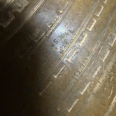 Zildjian 14" A. Zildjian '60s Stamp Hi-Hat Cymbals (Pair) 1960s - Traditional image 15