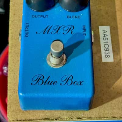 MXR M103 Script Blue Box Reissue 2000s - Blue image 2
