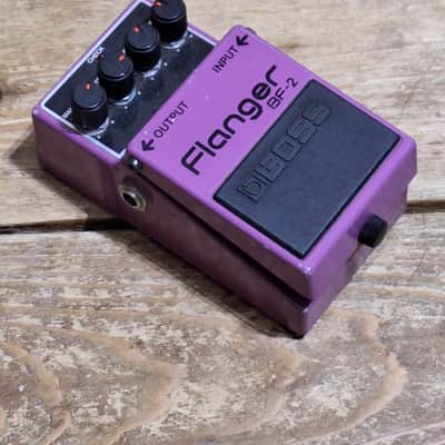 Boss BF-2 Flanger (Black Label) 1980 - 1984 - Purple image 2
