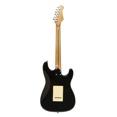 Stagg Series 55 Left Handed Electric Guitar - Black - SES-55 BLK LH image 2