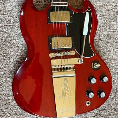 Gibson SG Deluxe Hellfire Red 1998 | Reverb