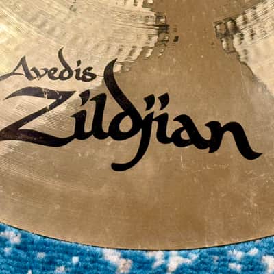 Like N.O.S!! From 1996! 17" Zildjian A CUSTOM PROJECTION Crash 1268g image 3