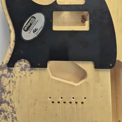 MJT Official Custom Vintage Aged Nitro Guitar Body Mark Jenny VTT Butterscotch image 8
