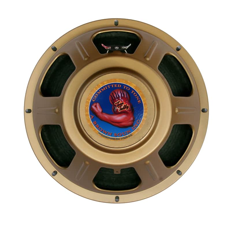Tone Tubby 12" Gold Rush Low Profile Alnico Hemp Cone Guitar Speaker 8 ohm NEW with Warranty image 1