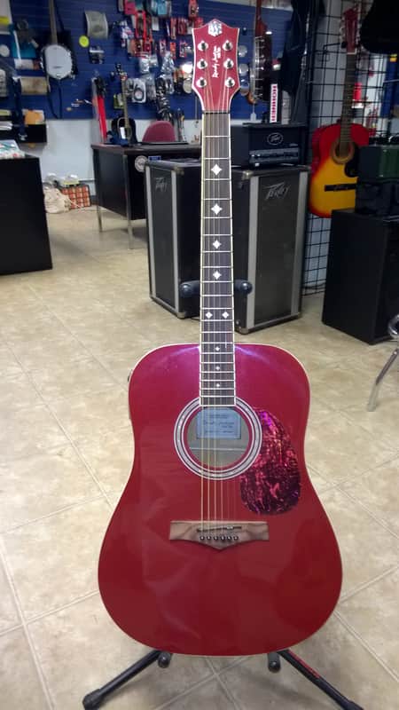 Randy Jackson Limited Edition Studio Series Acoustic/Electric Red image 1