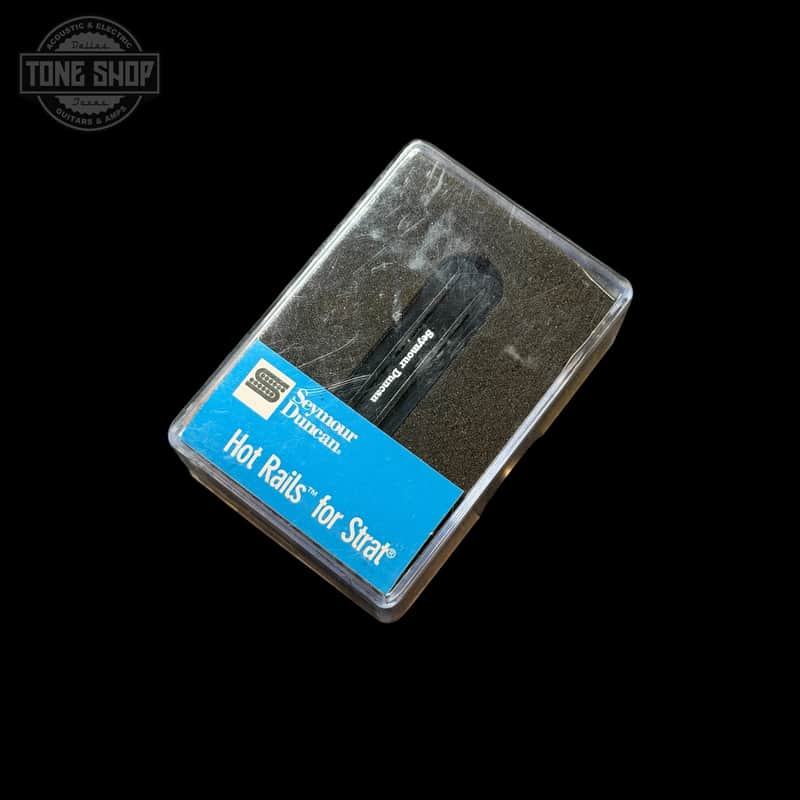Used Seymour Duncan Hot Rails for Strat Black w/box TSU24932 image 1