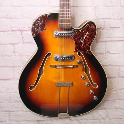 đź‘€Vintage 1960's Framus 5/012 - Hollowbody Electric 12 String w/ tremolo effect image 1