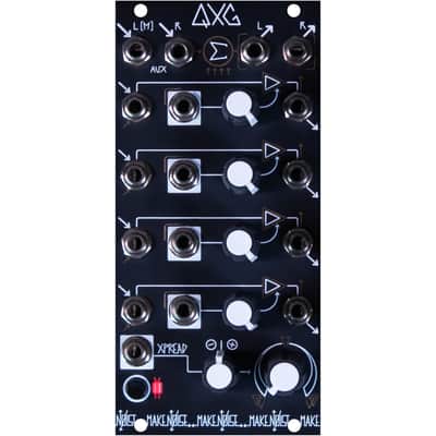 Make Noise - QxG Quad Stereo Low Pass Gate and Mixer Module image 1