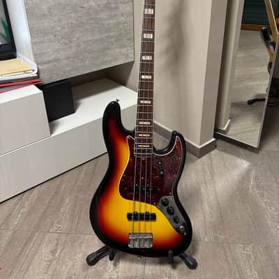 1966 Fender Jazz Bass – Vintage Original | Stunning Aged Sunburst Refinish image 4