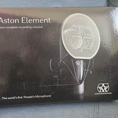 Aston Element Cardioid Large Diaphragm Condenser Microphone 2020 - Present - Black image 1