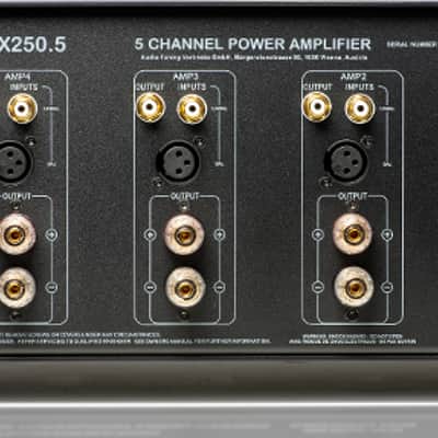 MUSICAL FIDELITY M6X 250.5 - 5 Channel Power Amplifier - NEW! Bild 3