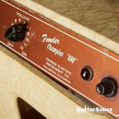Fender Champion “600” TV Front Original Vintage 1950 (AMP_00021) image 12