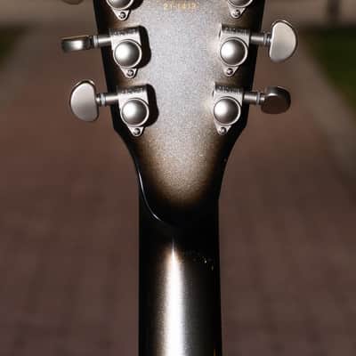 Dean V USA Time Capsule/Custom Shop/Silver Black Burst/Floyd Rose image 5
