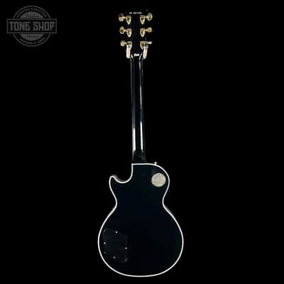 Gibson Custom Les Paul Custom Long Scale Ebony w/case CS601316 image 8