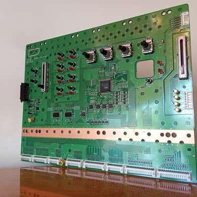 Korg Klm 2286 - Left front board panel for Triton Studio image 2