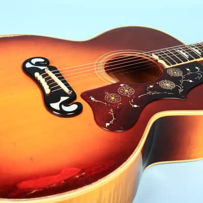 1969 Gibson J-200 (SJ-200) Acoustic – Vintage Sunburst image 8