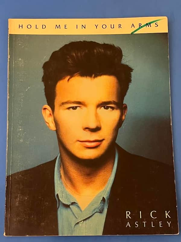 CPP Rick Astley Hold Me In Your Arms Piano, Vocal & Guitar Book