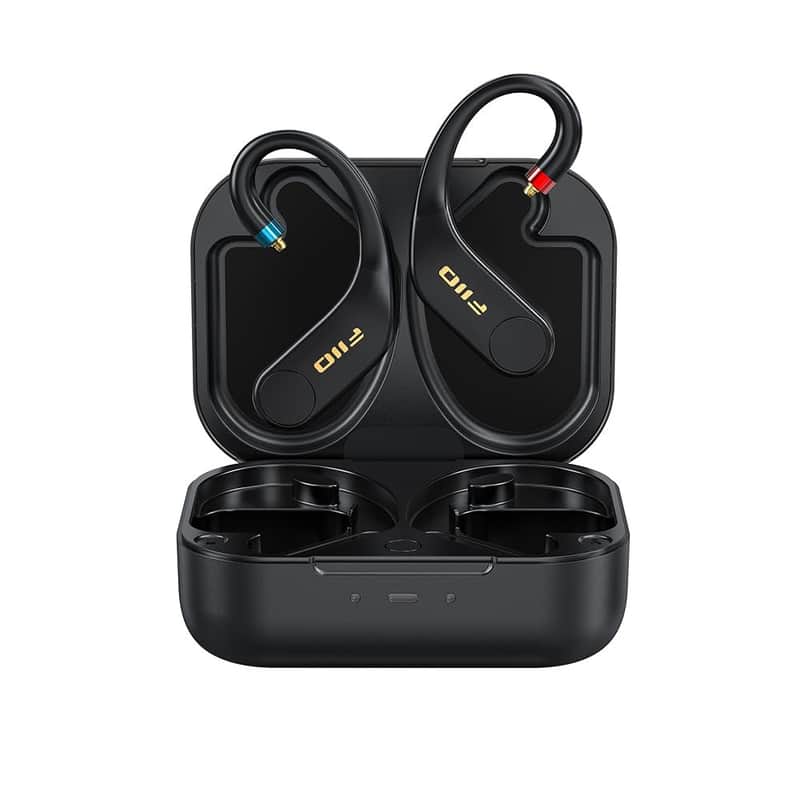 FiiO UTWS5 2025 True Wireless Bluetooth Earbuds Hook & Headphone Amp for IEMs, AK4332 DAC, Hi-Res 96kHz/24bit LDAC -MMCX/0.78 2pins Connector, 10-Band PEQ, 20H Battery Life (MMCX) image 1