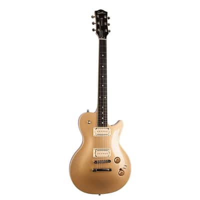 Godin Summit Classic Convertible - Gold Top image 4