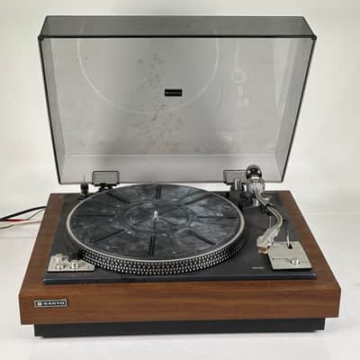 Sanyo TP-725 Belt Drive Servo Control Auto Return Turntable image 2