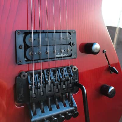 1991 MIJ Charvel SDK-080-SH, 24,75" Scale, Matching Headstock, Ash, Vintage Gig Bag image 4