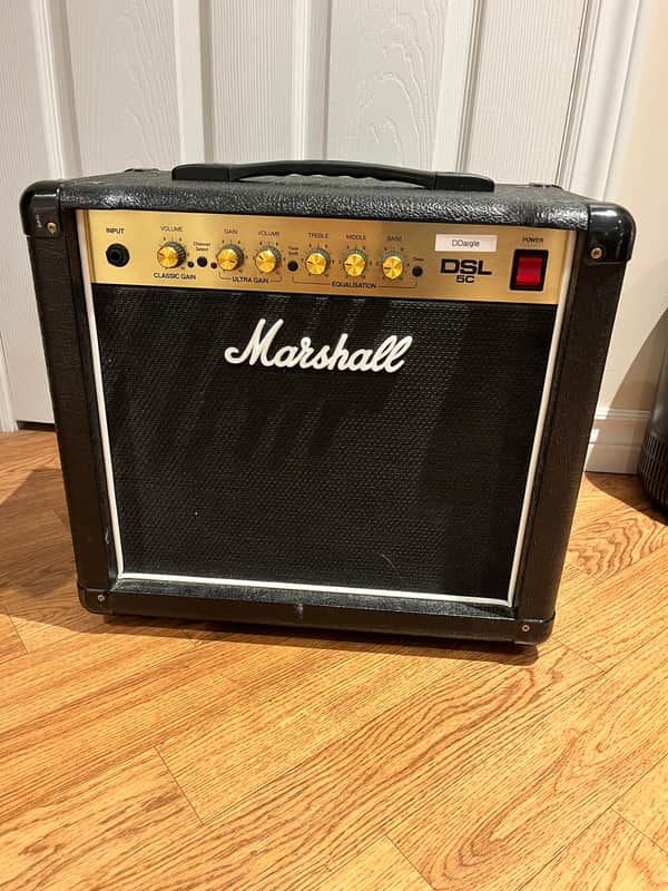Marshall DSL5C 2-Channel 5-Watt 1x10" Guitar Combo 2012 - 2017 - Black image 1