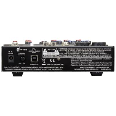Peavey Mixer PV 6 BT 120US image 3