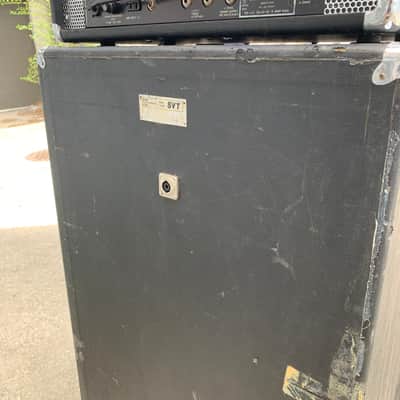 1974 Ampeg SVT "Black Line" Bass Amp w/ 8x10 Flatback Cabinet [Fully Serviced] image 12