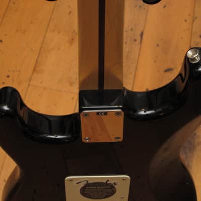 Fender Standard Stratocaster HSS, MIM Fat Strat 2004/2005 Black image 17