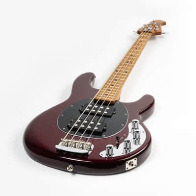 Ernie Ball Music Man StingRay 4 HH Special, Translucent Oxblood / Roasted Maple *ON ORDER ETA  April 2026 image 7