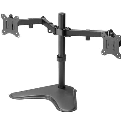 Dual Monitor Studio Desk Mount – Full-Motion 32" Display Stand for Music Production, Mixing & Streaming Setups image 3