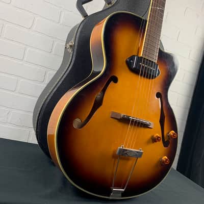 Alvarez AD65CE Archtop Acoustic Electric P-90 Pickup w/ Case image 1