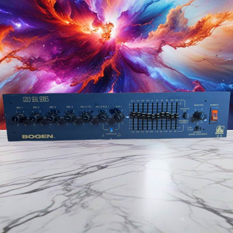 Bogen GS35 Professional Commercial PA Amplifier 35 Watts All Controls Cleaned image 1