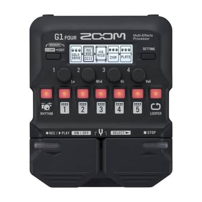 Zoom G1 Four Multi-Effects Guitar Pedal - Mint, Open Box image 1