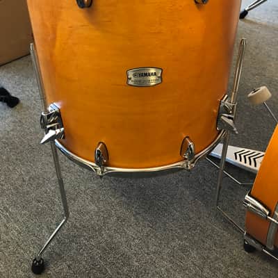 Yamaha Tour Custom Maple Drum Set 22/10/12/16  Caramel Satin image 6