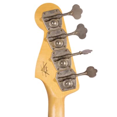 Fender Custom Shop Limited Edition '64 Jazz Bass Journeyman Relic, Super Faded Aged Tahitian Coral image 7