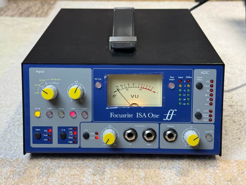 Focusrite ISA One Desktop Mic Preamp 2008 - Present - Blue image 1