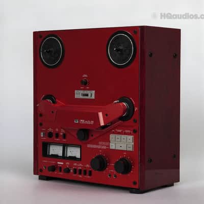 Akai GX-636 Reel-to-Reel Tape Deck – Custom Red – Professionally Restored – Fully Tested – 1-Year Warranty image 2