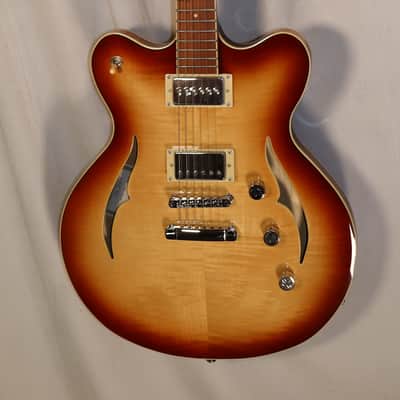 Hofner HCT-VTH-SP-SB - Verythin CT Special Sunburst Semi-Hollow Electric Guitar NEW image 1