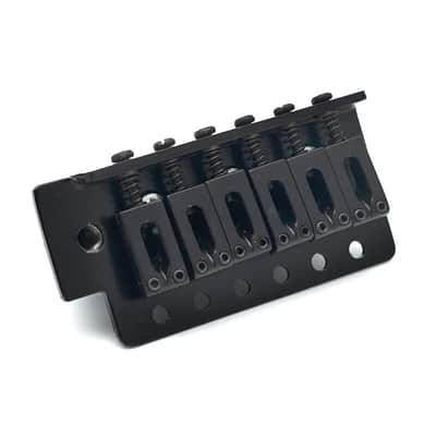 Stratocaster Style Electric Guitar Tremolo Bridge, Black image 5